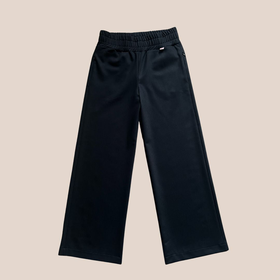 Trousers Black Wide/ T1D Girl trousers / Insulin pump pockets