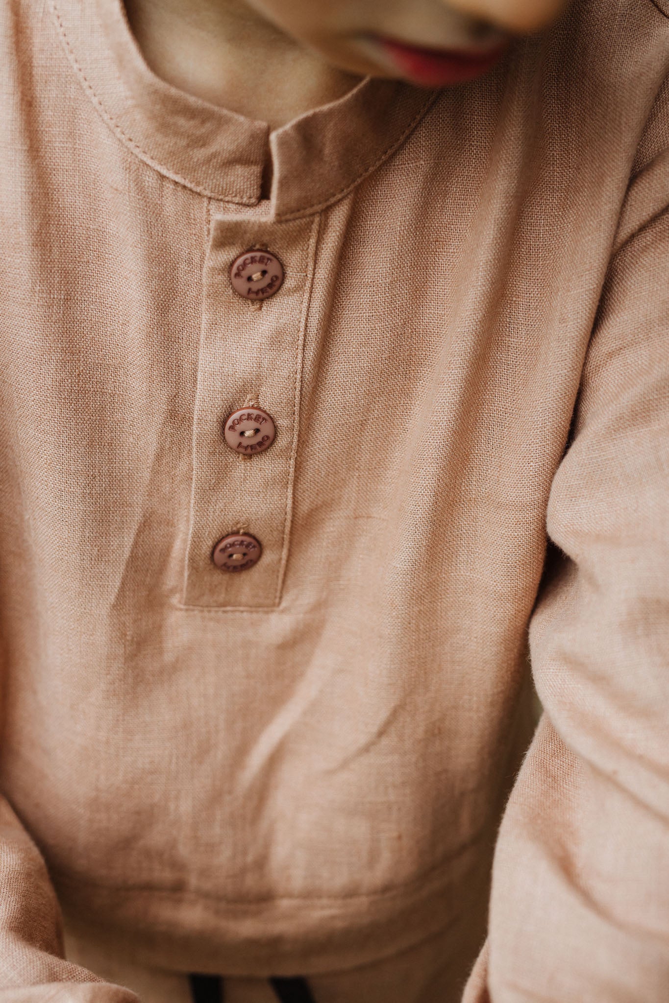Type 1 Diabetes Clothing - Pink long sleeve with details | Our Pocket Hero