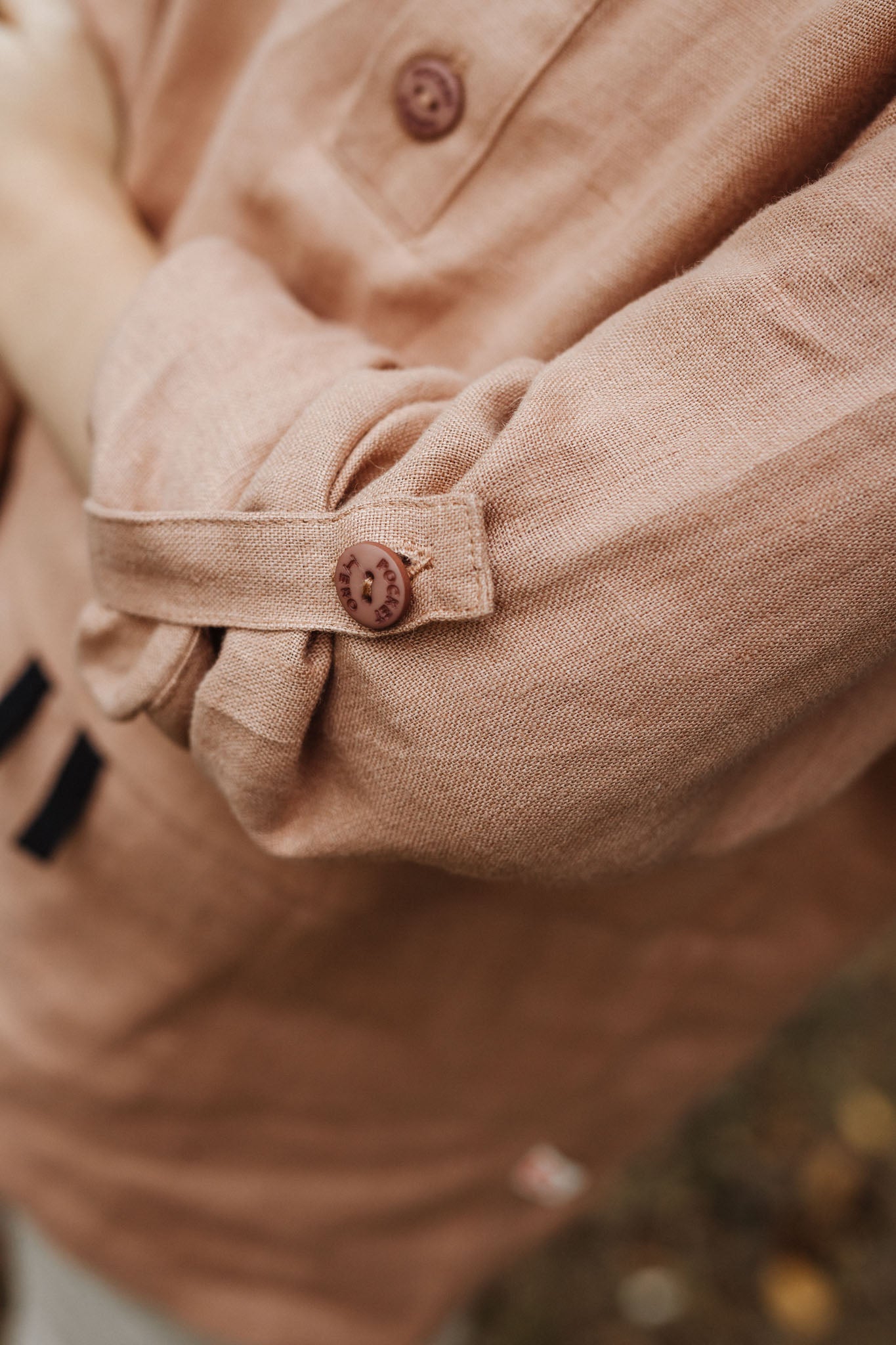 Type 1 Diabetes Clothing - Pink long sleeve details | Our Pocket Hero