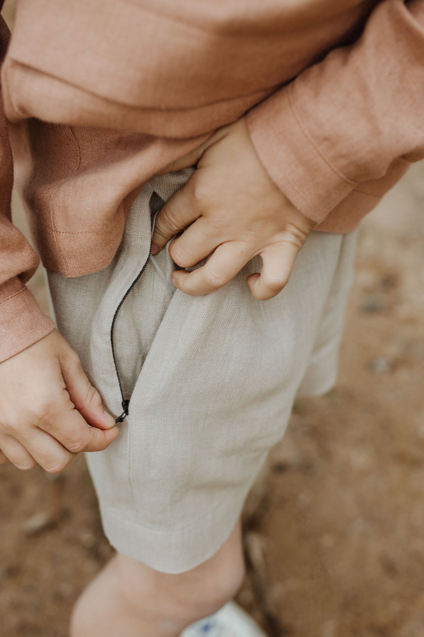 Type 1 Diabetes Clothing - Pastel shorts with pockets | Our Pocket Hero