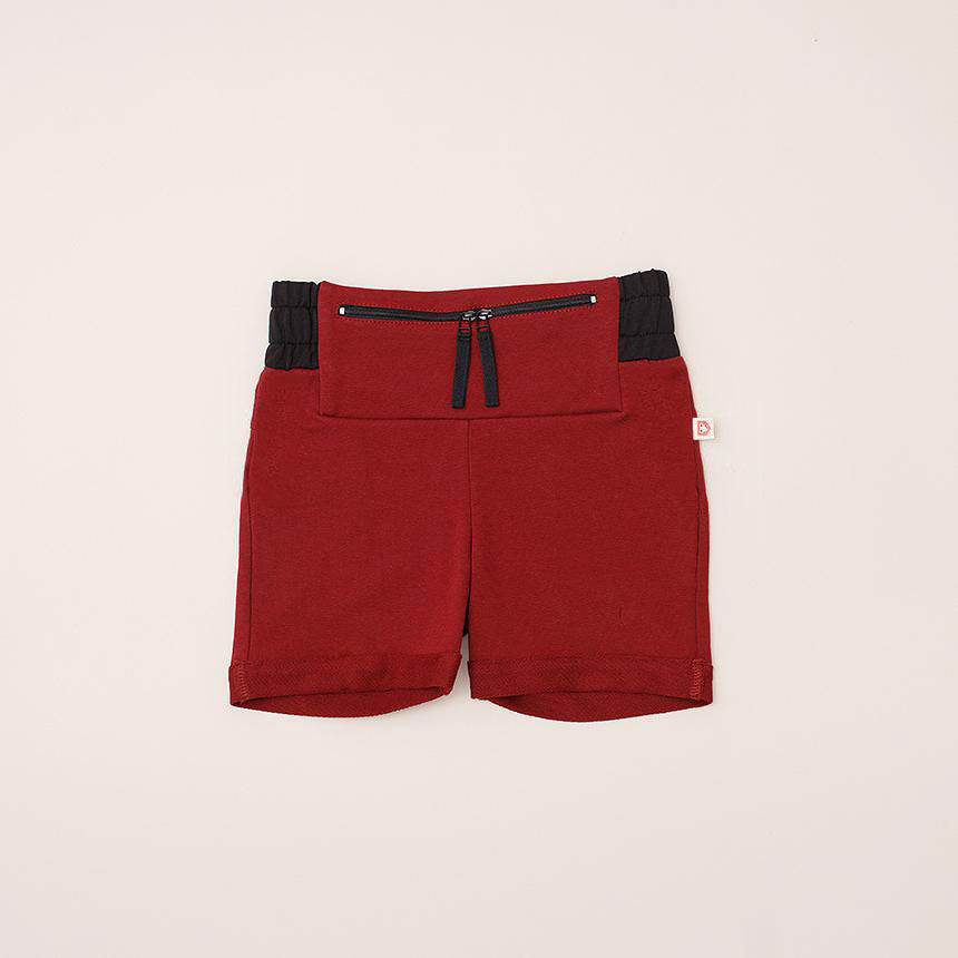 Type 1 Diabetes Clothing - Shorts Bordo | Our Pocket Hero