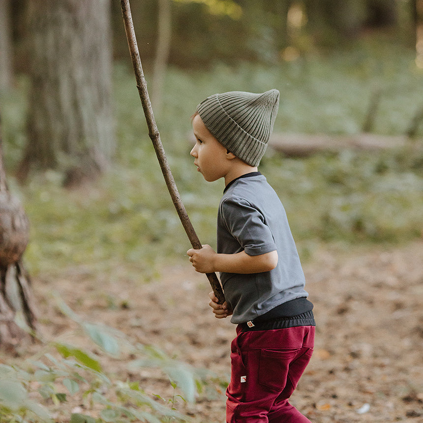 Type 1 Diabetes Clothing - Trousers Bordo | Our Pocket Hero