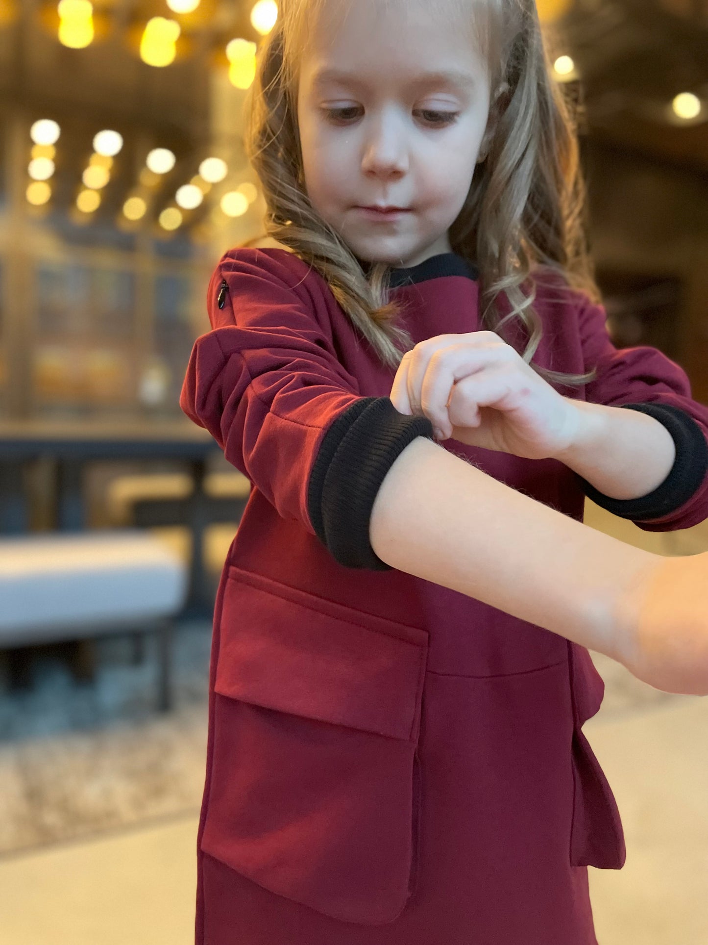 Type 1 Diabetes Clothing - Cotton dress with pockets | Our Pocket Hero