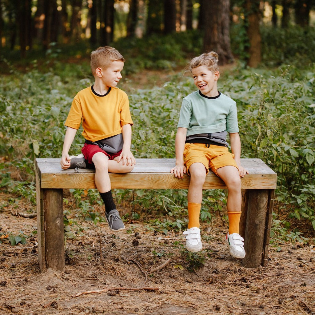 Type 1 Diabetes Clothing - Shorts Yellow | Our Pocket Hero