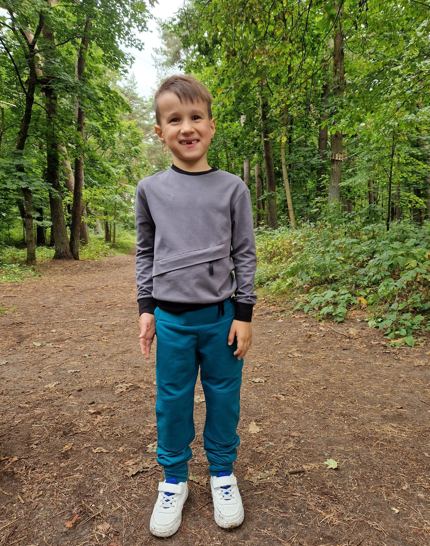 Type 1 Diabetes Clothing - Long Sleeve T-shirt Grey | Our Pocket Hero