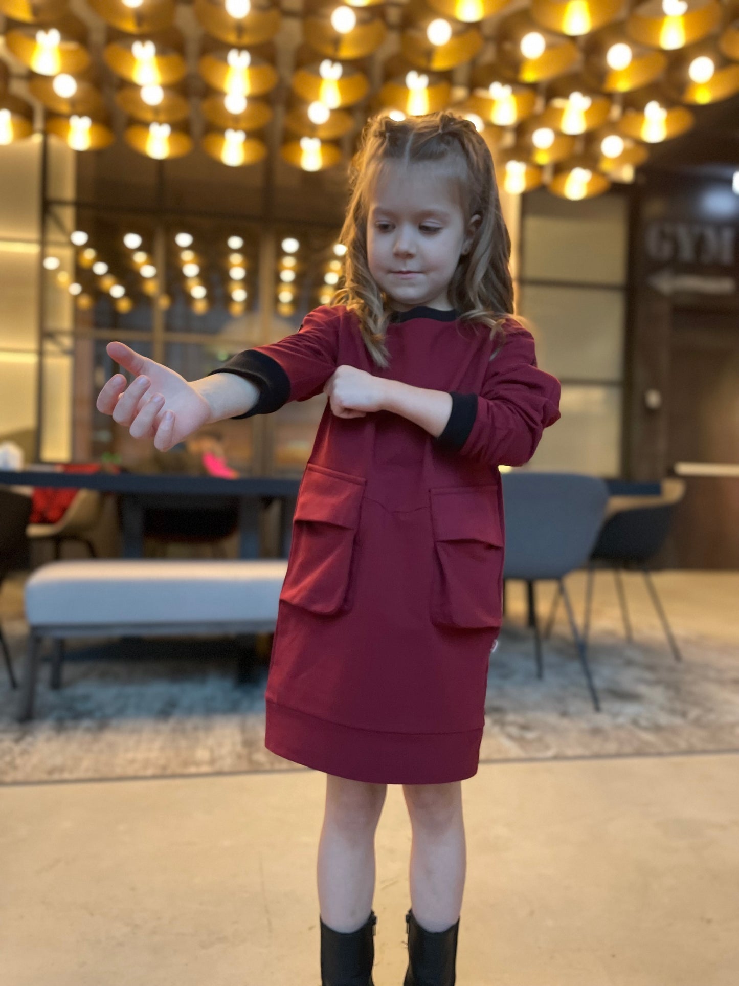Type 1 Diabetes Clothing - Cotton dress with pockets | Our Pocket Hero