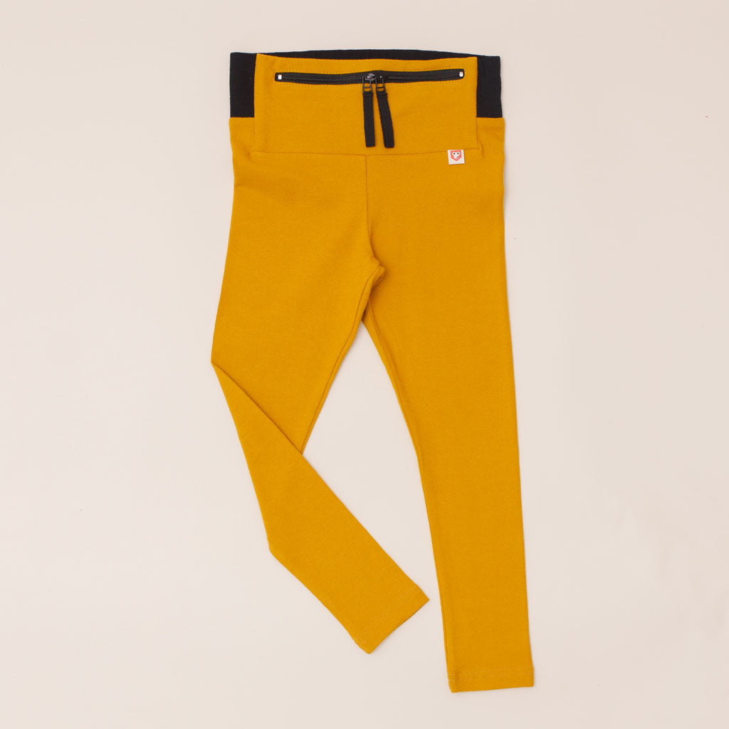 Type 1 Diabetes Clothing - Leggings Yellow | Our Pocket Hero