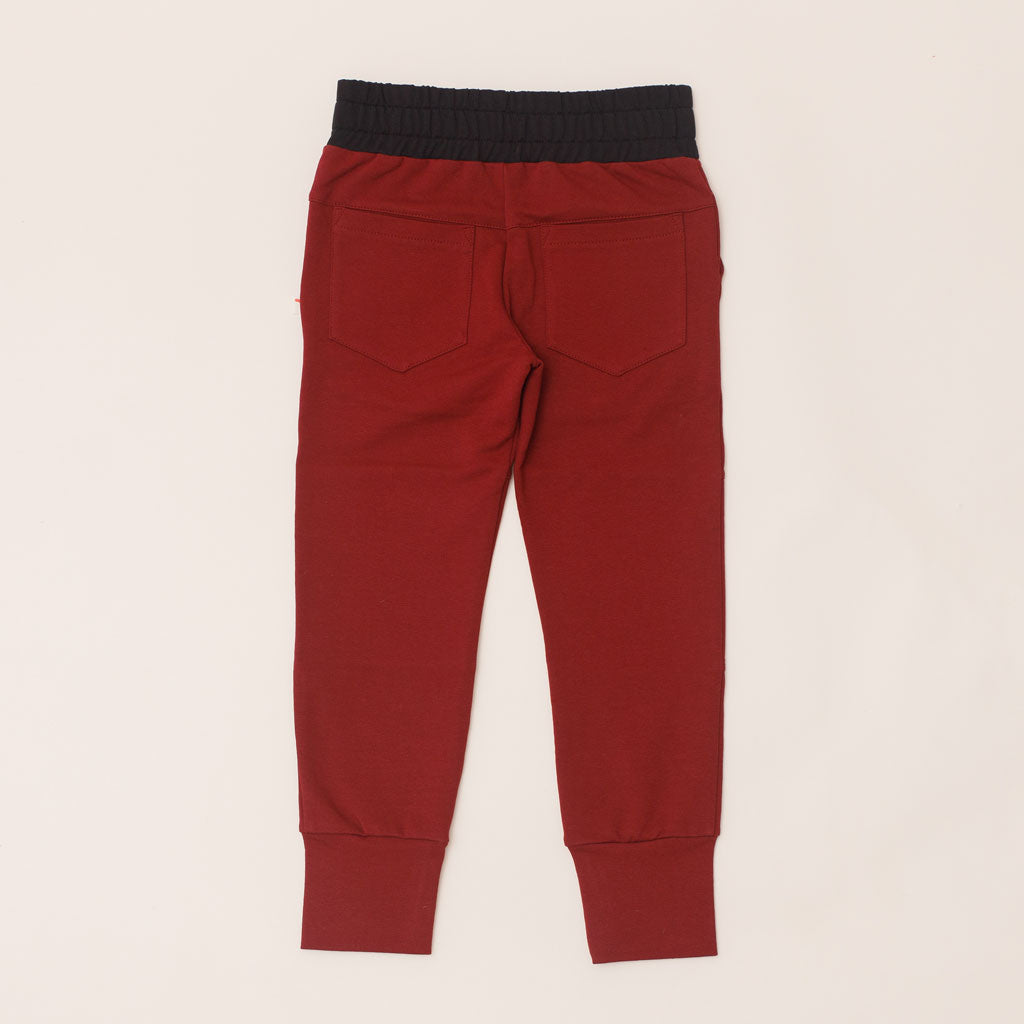 Type 1 Diabetes Clothing - Trousers Bordo | Our Pocket Hero