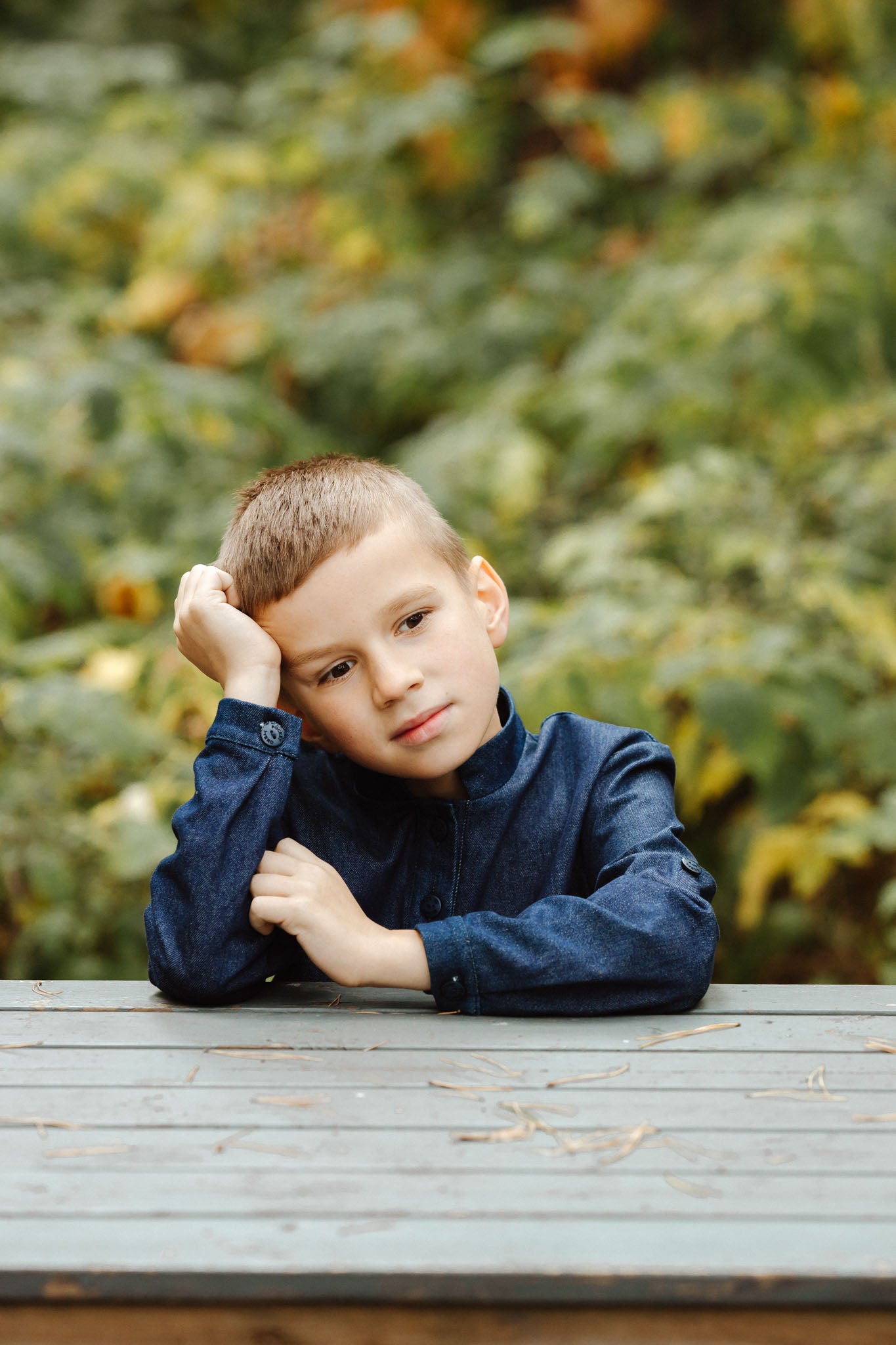 Type 1 Diabetes Clothing - Boy with dark blue long sleeve | Our Pocket Hero