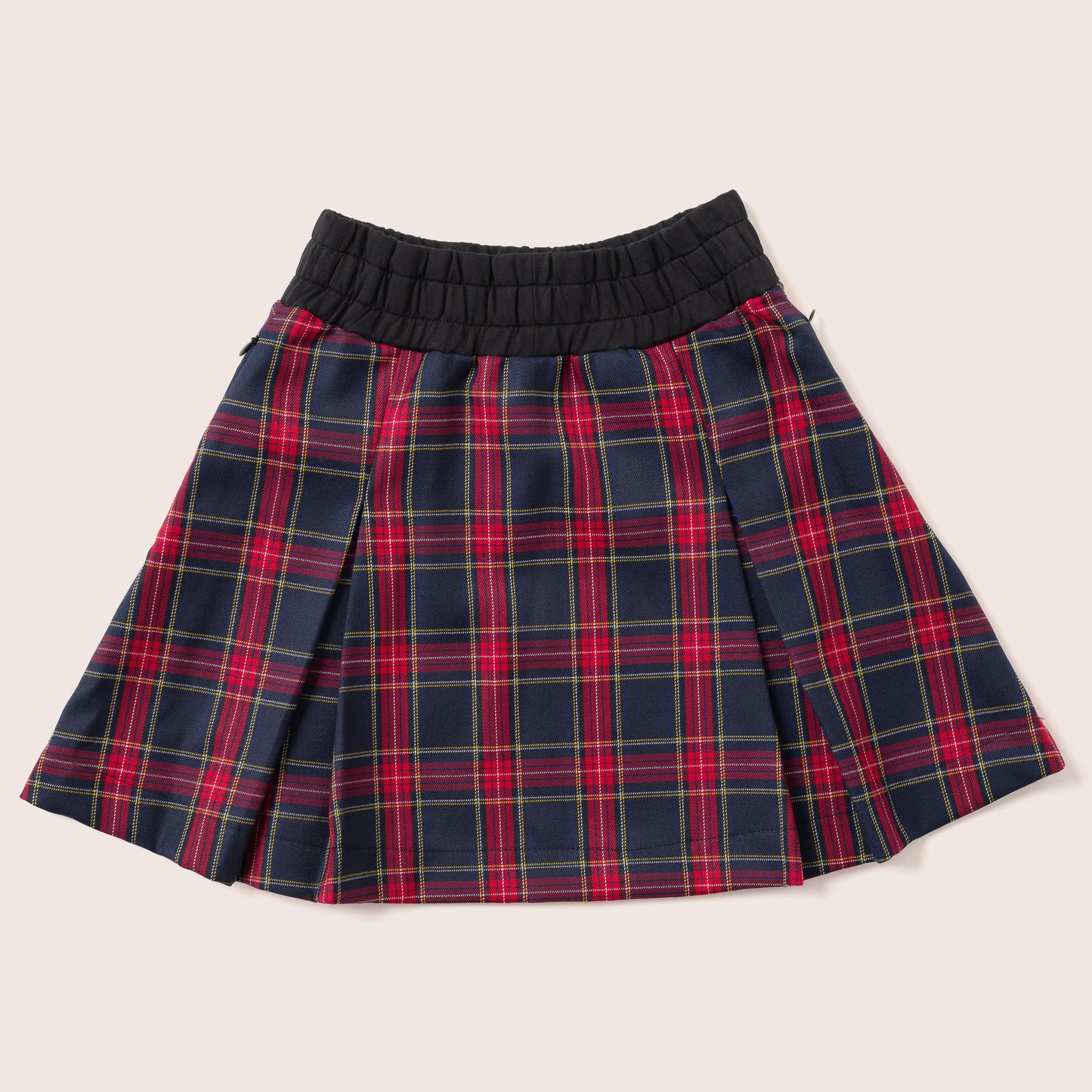 Type 1 Diabetes Clothing - T1d Girls Pleated Skirt High Waisted Plaid A-line Skirts with pockets | Our Pocket Hero