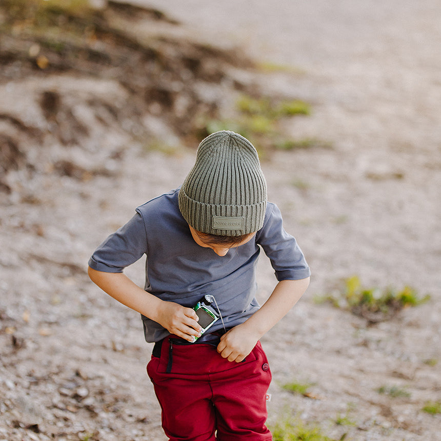 Type 1 Diabetes Clothing - Shorts Bordo | Our Pocket Hero