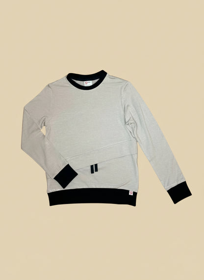 Pyjama Long Sleeve Top for T1D Kids (Ages 3-14) – Sleepwear with Pockets for Medical Devices