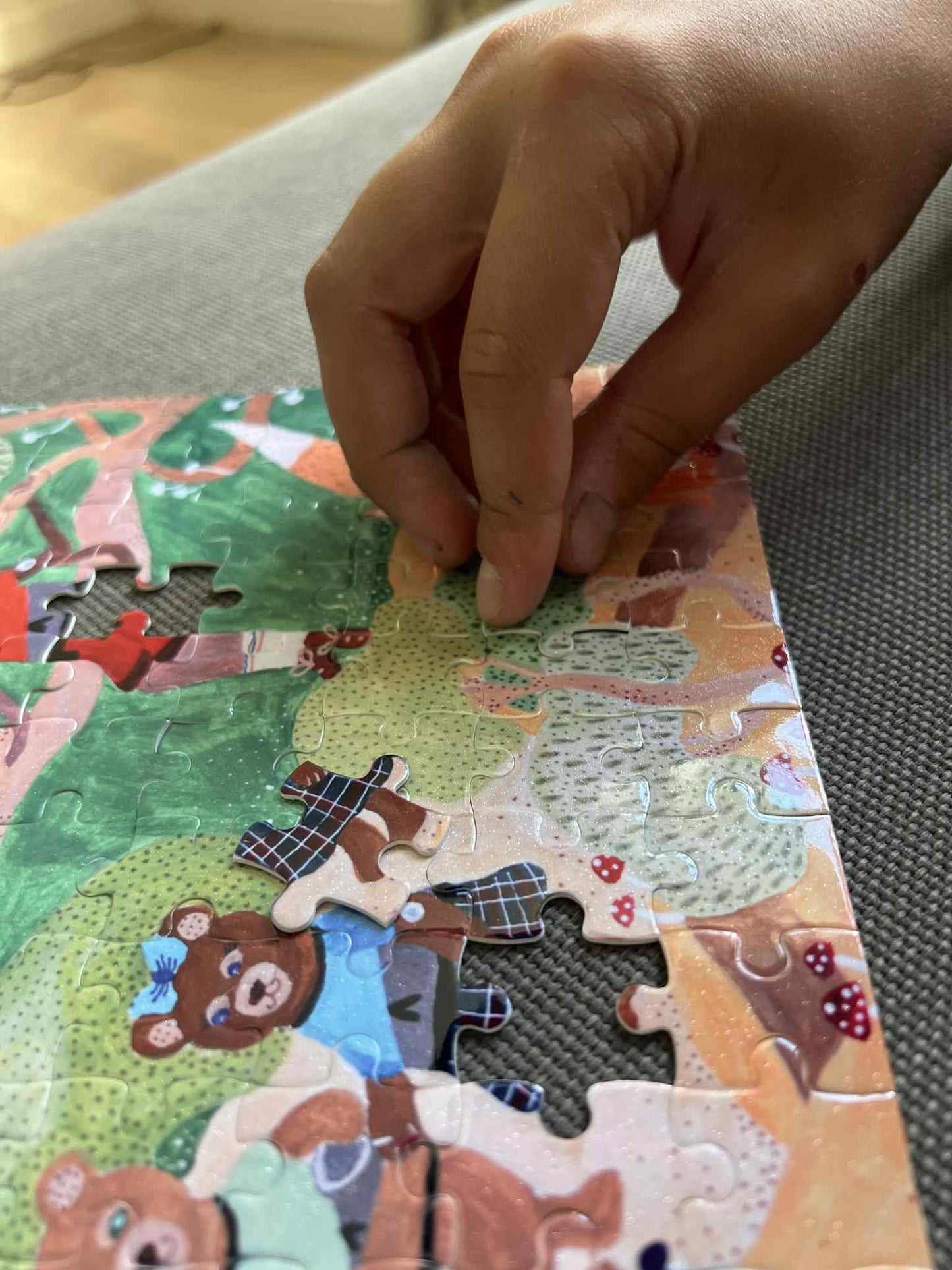 Pocket Hero™ Forest Puzzle | Type 1 Diabetes Educational Kids Puzzle