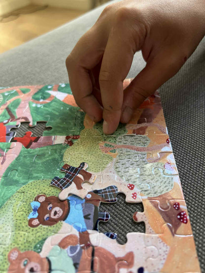 Pocket Hero™ Forest Puzzle | Type 1 Diabetes Educational Kids Puzzle