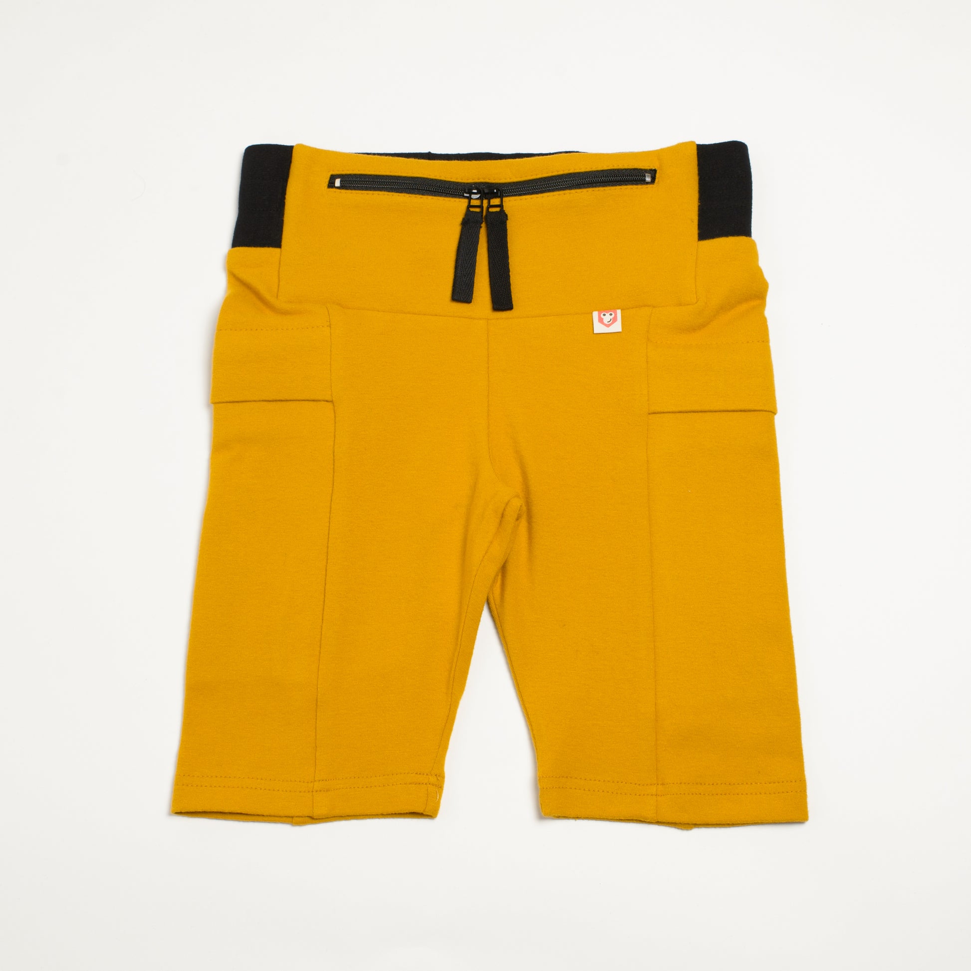 Type 1 Diabetes Clothing - Biker shorts Yellow | Our Pocket Hero