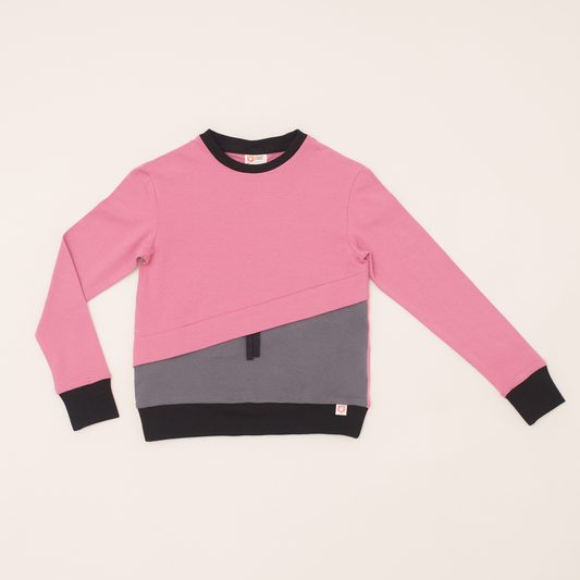 Type 1 Diabetes Clothing - Long Sleeve T-shirt Pink | Our Pocket Hero