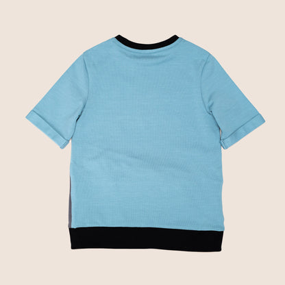 Type 1 Diabetes Clothing - Short Sleeve T-shirt Sky Blue | Our Pocket Hero