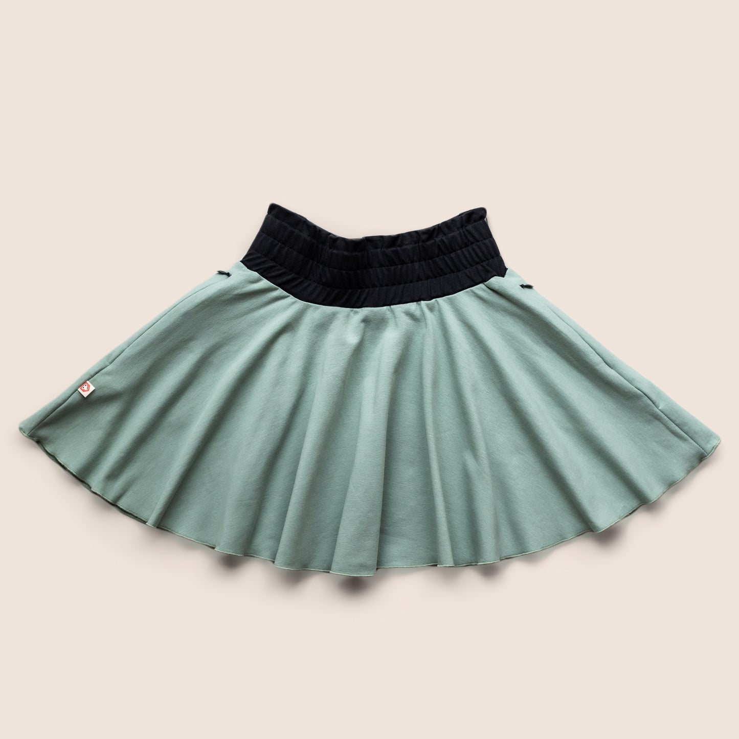 Type 1 Diabetes Clothing - Girls Skirt Mint Green with pockets | Our Pocket Hero