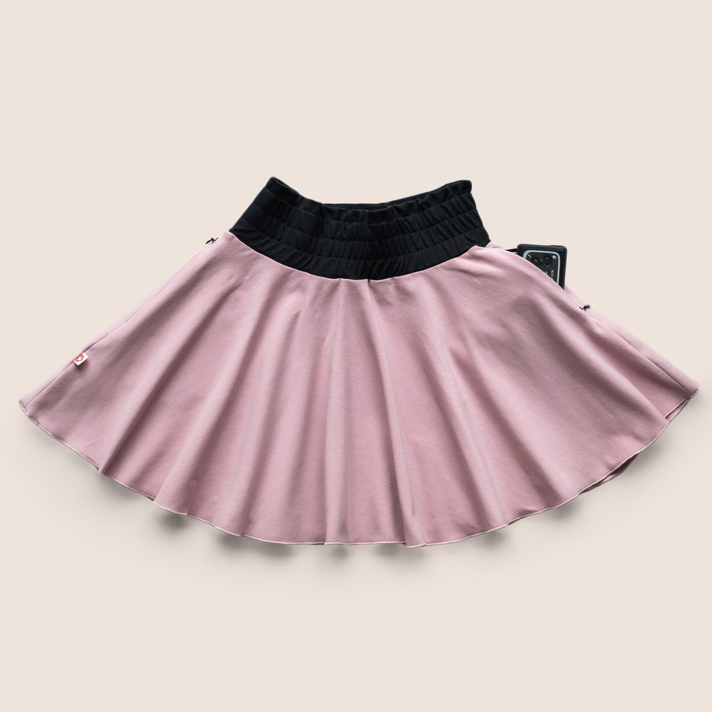 Type 1 Diabetes Clothing - Girls Skirt Ballet Pink with pockets | Our Pocket Hero