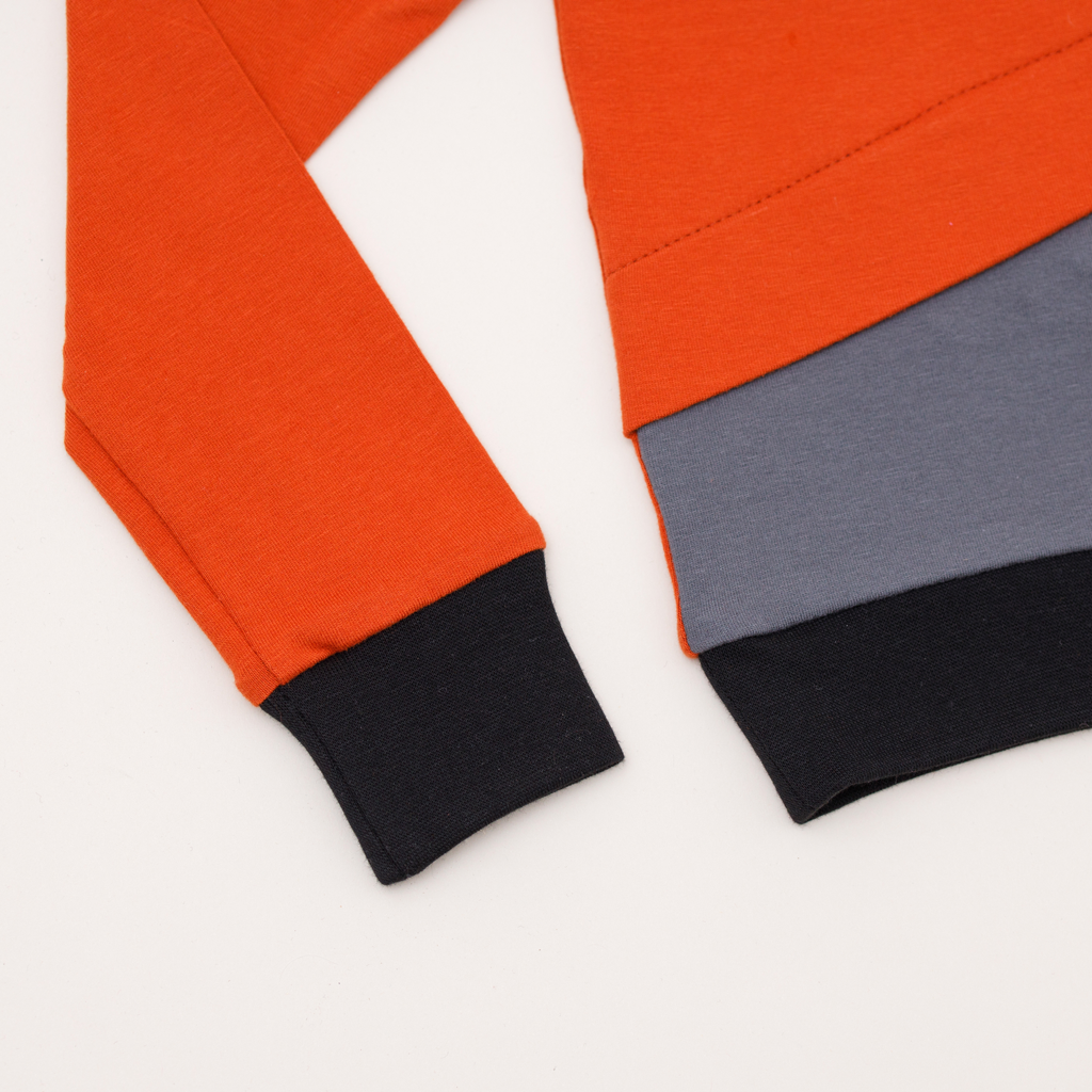 Type 1 Diabetes Clothing - Long Sleeve T-shirt Orange | Our Pocket Hero