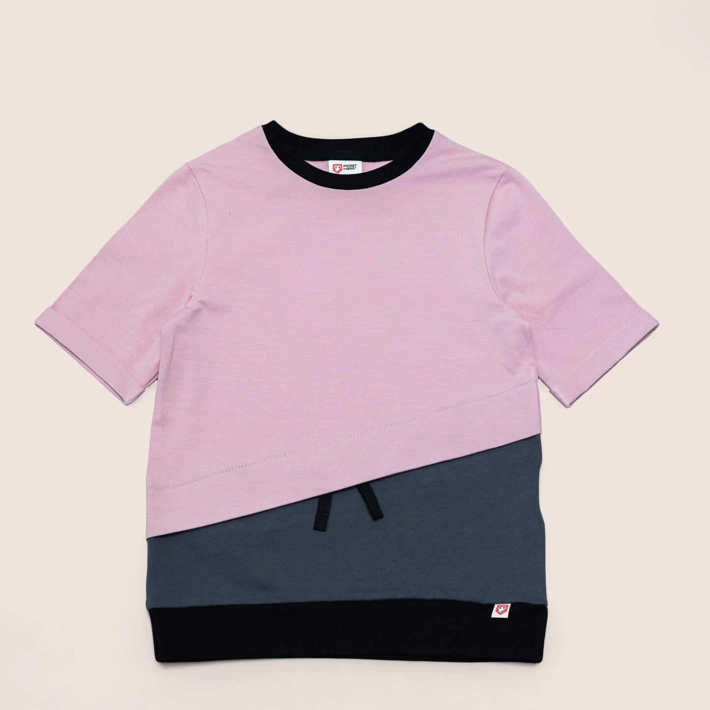 Type 1 Diabetes Clothing - Short Sleeve T-shirt Ballet Pink | Our Pocket Hero
