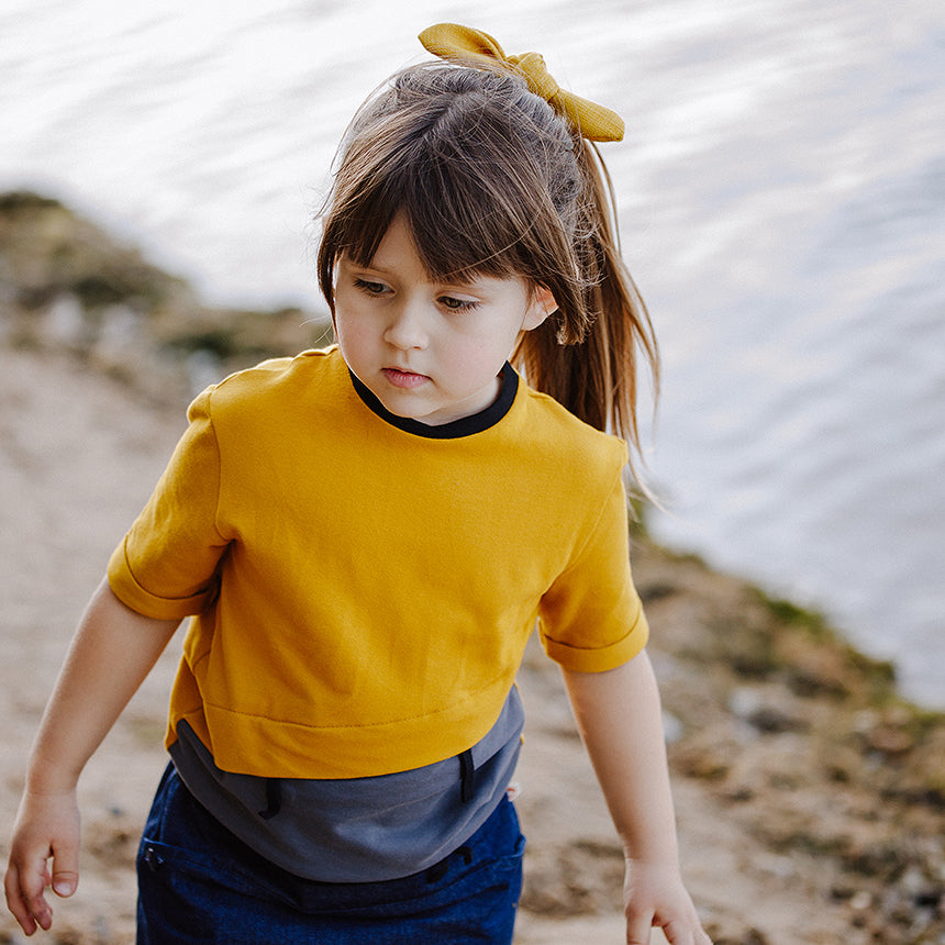 Type 1 Diabetes Clothing - Short Sleeve T-shirt Yellow | Our Pocket Hero